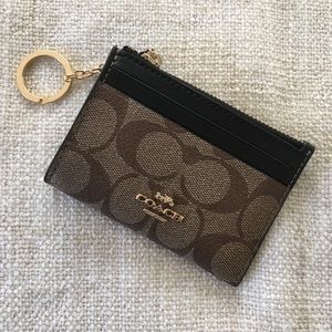Coach Mini Wallet - Coin Purse Keychain